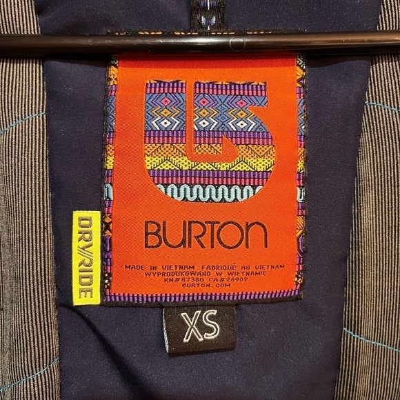 Burton eclipse night rider colour block ski jacket XS - Picture 11 of 16